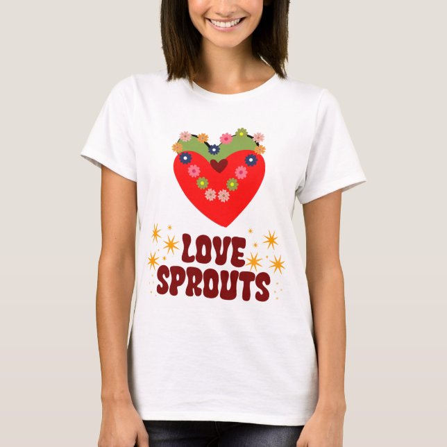 Camiseta Love Sprouts T-Shirt (Anverso)