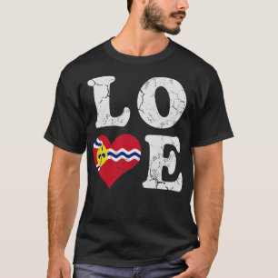 Camiseta Love St Louis Flag Home Family Vintage
