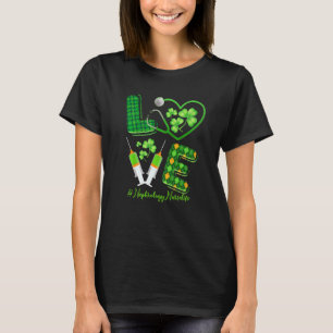 Camiseta Love St Patrick S Nephrología Nurse Life Irish Sha