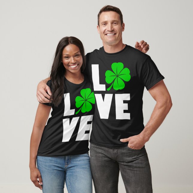 Camiseta Love St. Patrick's Day (Unisexo)
