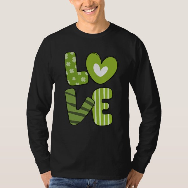 Camiseta Love St Patricks Day (Anverso)
