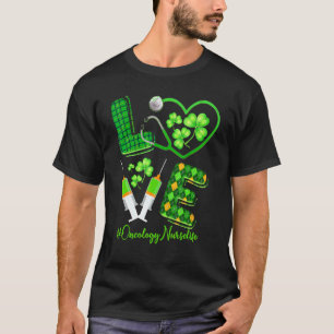 Camiseta Love St Patrick's Oncology Nurse Life Shamro irlan