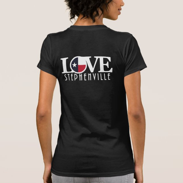 Camiseta LOVE Stephenville Texas (Reverso)