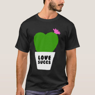 Camiseta Love Succs Succulent Cactus