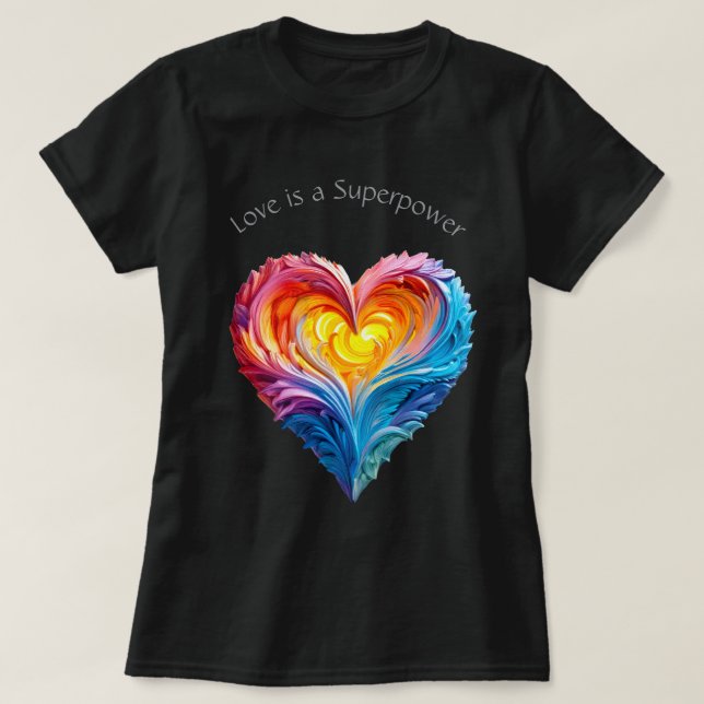 Camiseta Love Super 03 (Diseño del anverso)