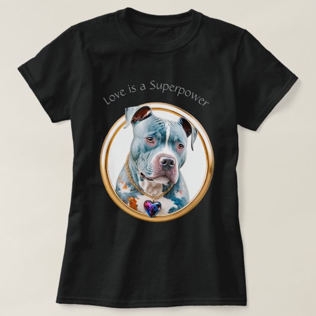 Camiseta Love Superpower 01 (Diseño del anverso)