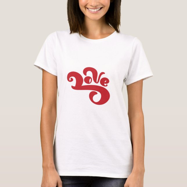 Camiseta Love Swirl (Anverso)