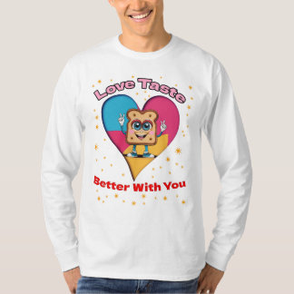 Camiseta Love Tastes Better With You
