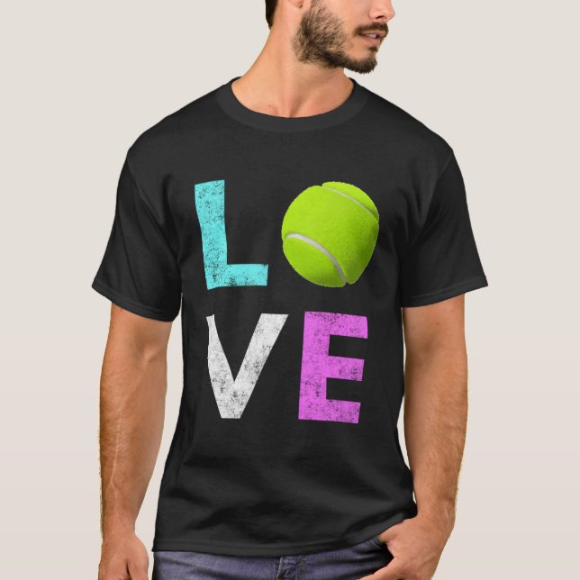 Camiseta Love Tennis Best (Anverso)