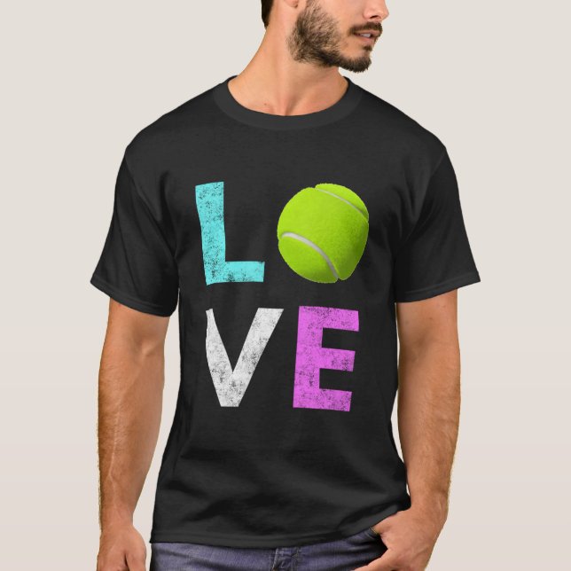 Camiseta Love Tennis Best (Anverso)