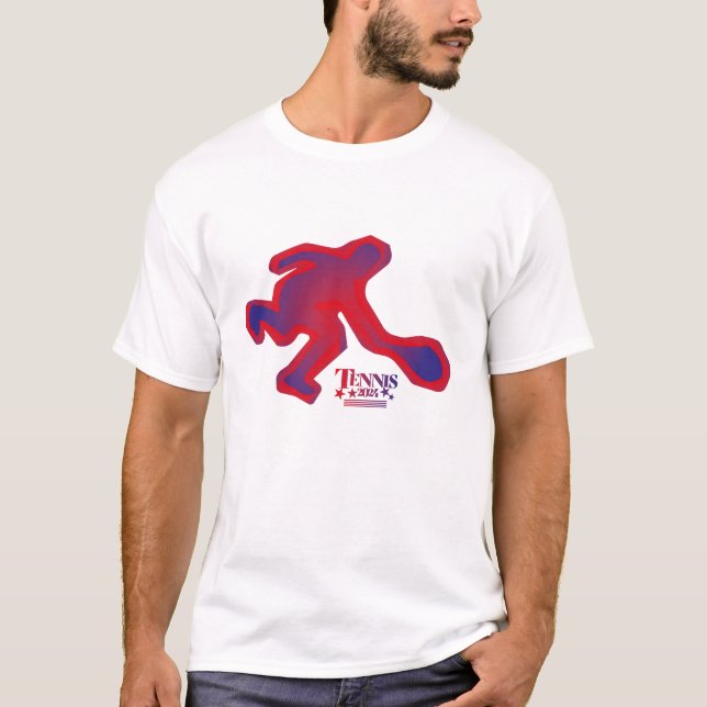 CAMISETA LOVE TENNIS BY MASANSER PIXELAT (Anverso)