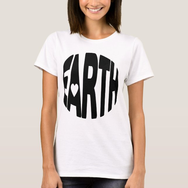 Camiseta Love the Earth (Anverso)