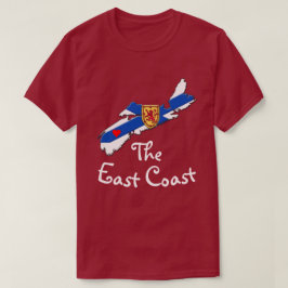 Camiseta Love The East Coast Heart Nova Scotia shirt
