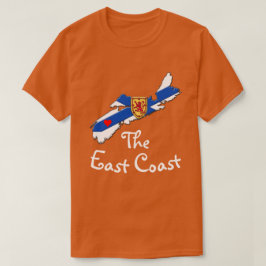Camiseta Love The East Coast Heart Nova Scotia shirt