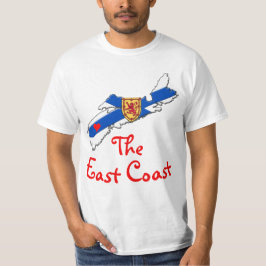 Camiseta Love The East Coast Heart Nova Scotia shirt