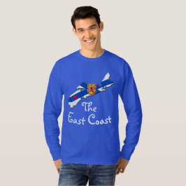 Camiseta Love The East Coast Heart Nova Scotia shirt