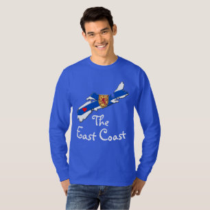 Camiseta Love The East Coast Heart Nova Scotia shirt