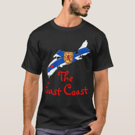 Camiseta Love The East Coast Heart Nova Scotia shirt