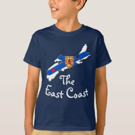 Camiseta Love The East Coast Heart Nova Scotia shirt