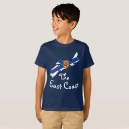 Camiseta Love The East Coast Heart Nova Scotia shirt
