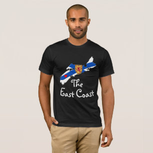 Camiseta Love The East Coast Heart Nova Scotia shirt