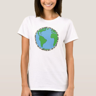 Camiseta Love the planet Go veg