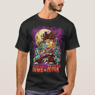 Camiseta Love to Rock - Urban Guitarist