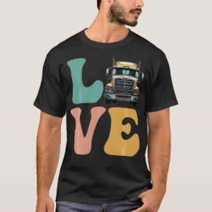 Camiseta LOVE Trucker Trucker Driver