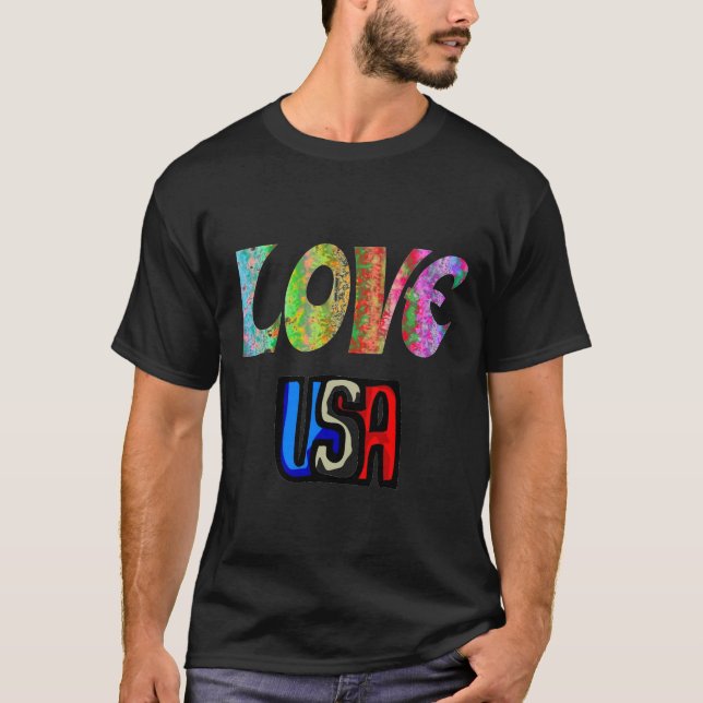 Camiseta Love USA T-Shirt (Anverso)