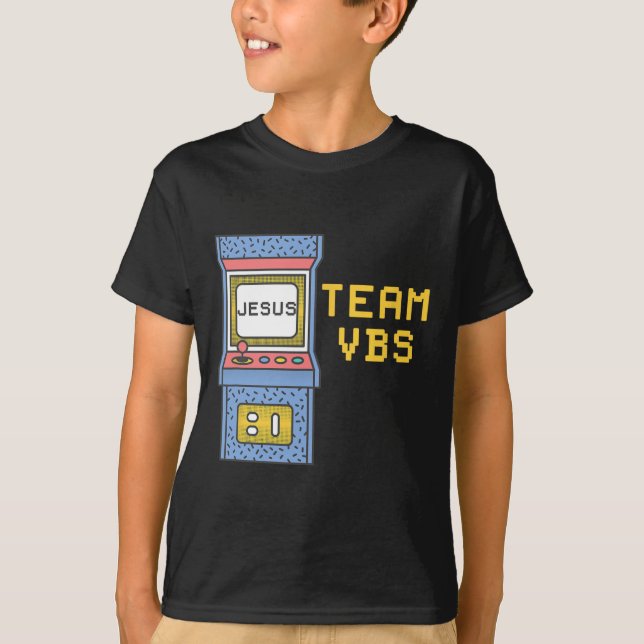 Camiseta Love Vbs 2024 Video Game Vacation Bible School Ret (Anverso)