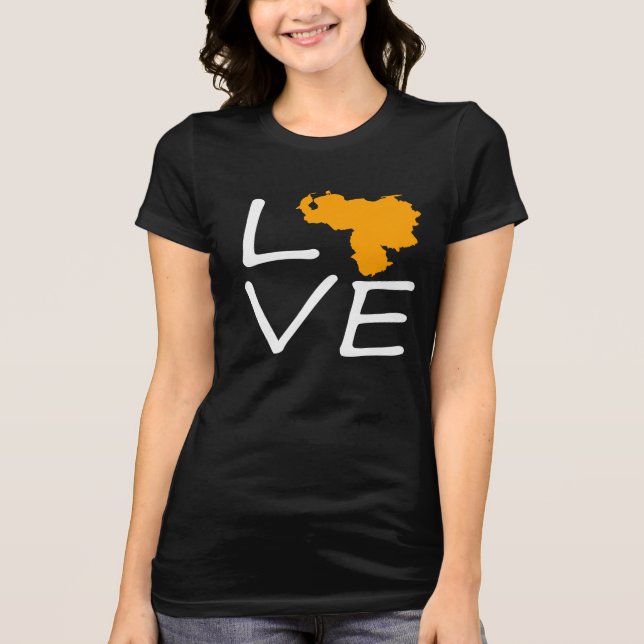 Camiseta love venezuela (Anverso)