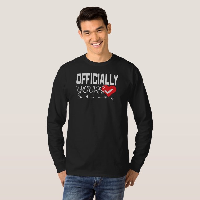 Camiseta Love Verified Heart Checkmark  (Anverso completo)