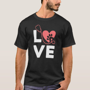 Camiseta LOVE Veterinaria Rescate de Animales