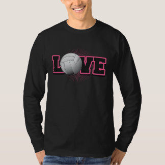 Camiseta LOVE Volleyball Games Valentines Day Sport Adults