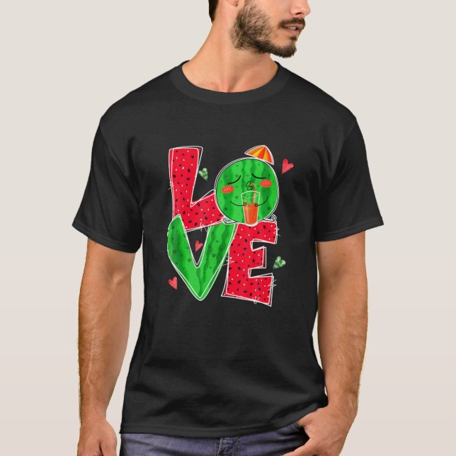 Camiseta Love Watermelon (Anverso)