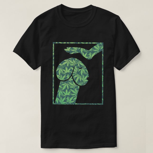 Camiseta Love Weed Shirt (Diseño del anverso)