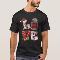 Love Weimaraner Xmas Pocket Plaid Navidades