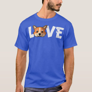 Camiseta Love Welsh Corgi Mom Funny Welsh Corgi Dad792