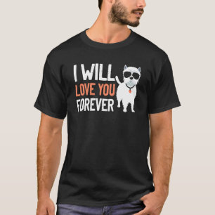 Camiseta Love Westie Forever West Highland Terrier Dog Bree