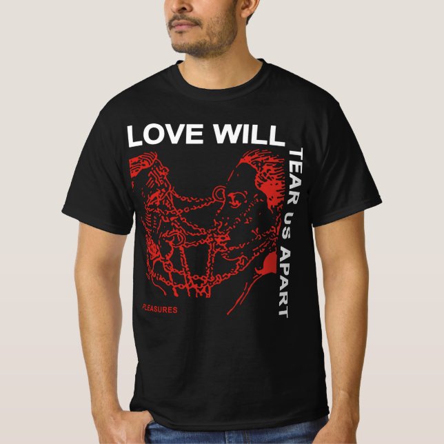 Camiseta Love Will Tear Us Apart Joy Division Shirts (Anverso)