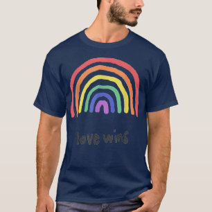 Camiseta Love Wins Rainbow LGBT 