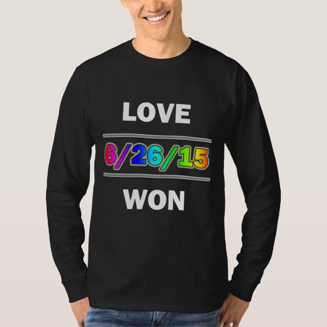 Camiseta Love Won (Anverso)