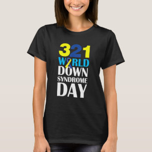 Camiseta Love World Down Syndrome Awareness Day Love 4