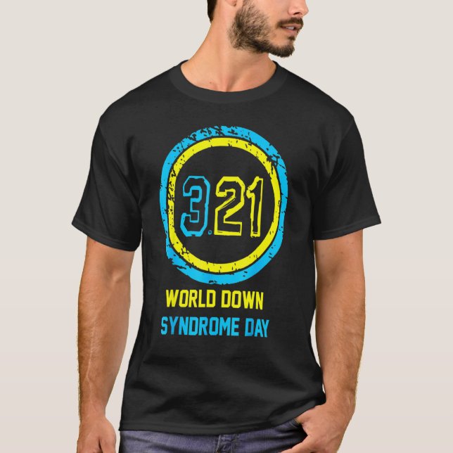 Camiseta Love World Down Syndrome Awareness Day Love 7 (Anverso)