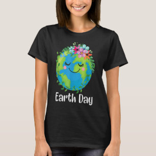 Camiseta Love World Earth Day 2022 Planet Environmental Flo