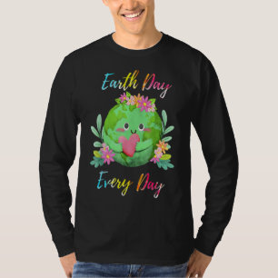 Camiseta Love World Earth Day 2022 Planet Environmental Flo
