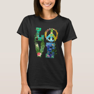 Camiseta Love World Earth Day 2023 Peace Save Planet Enviro