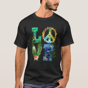 Camiseta Love World Earth Day 2023 Peace Save Planet Enviro