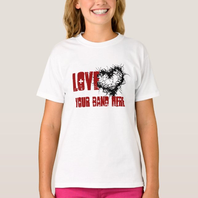 Camiseta Love Your Band (Anverso)