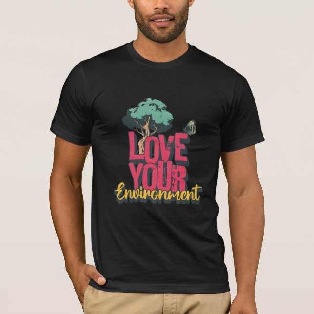Camiseta Love Your Environment Eco Tee (Anverso)